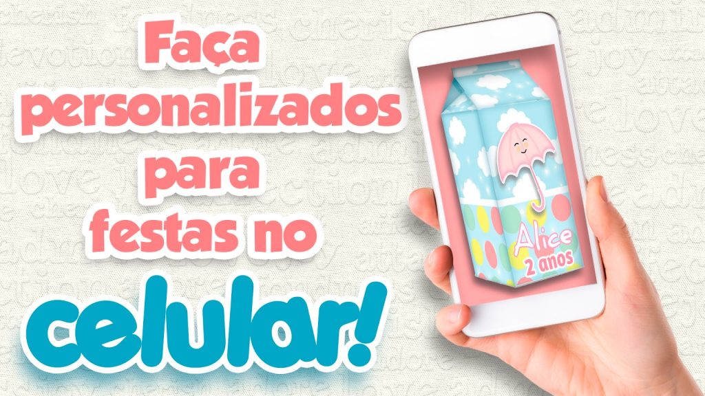 Como fazer caixinhas personalizadas para festas no celular!