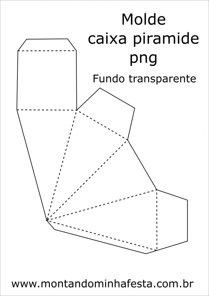 Molde Caixa em PNG com Fundo Transparente Gratuito