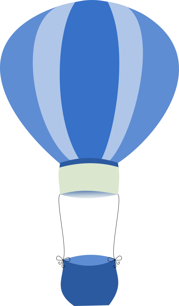 Imagem balão de ar png com fundo transparente