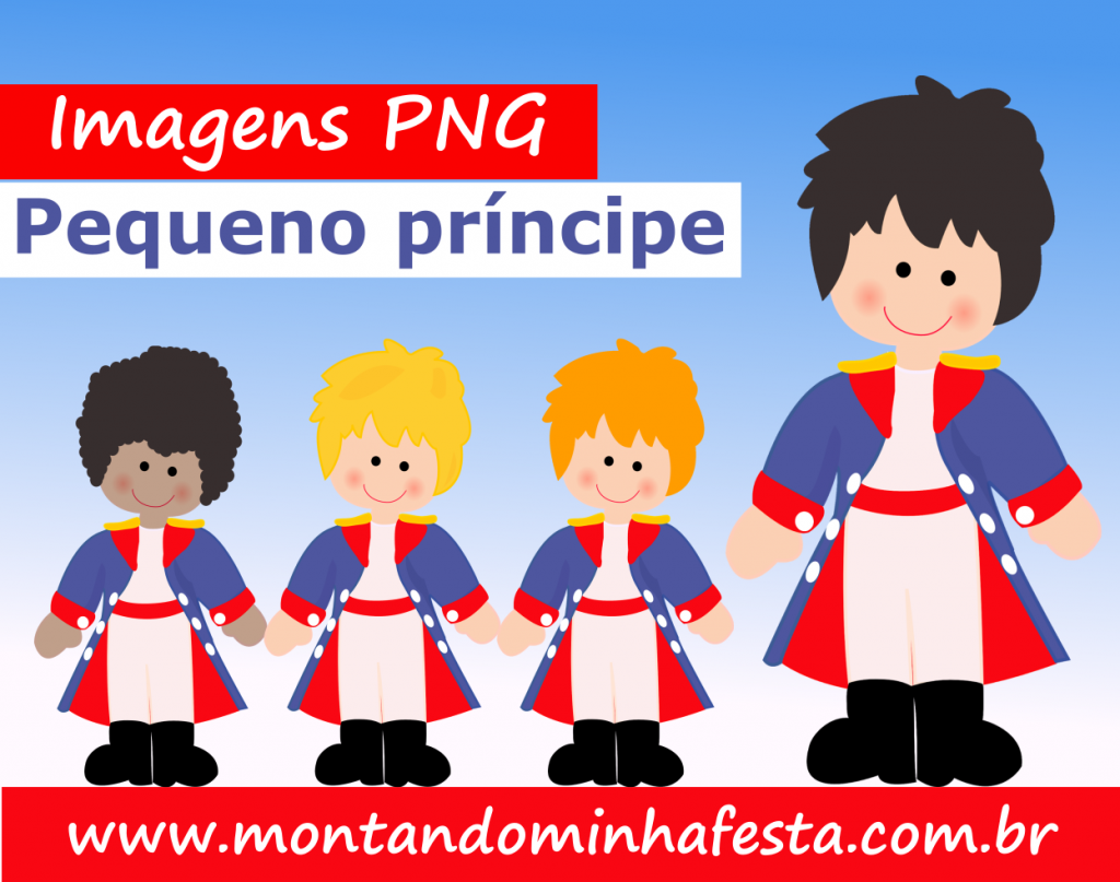 Banner imagens png pequeno principe