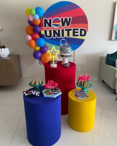 Festa Now United 50 ideias para te inspirar - Montando Minha Festa