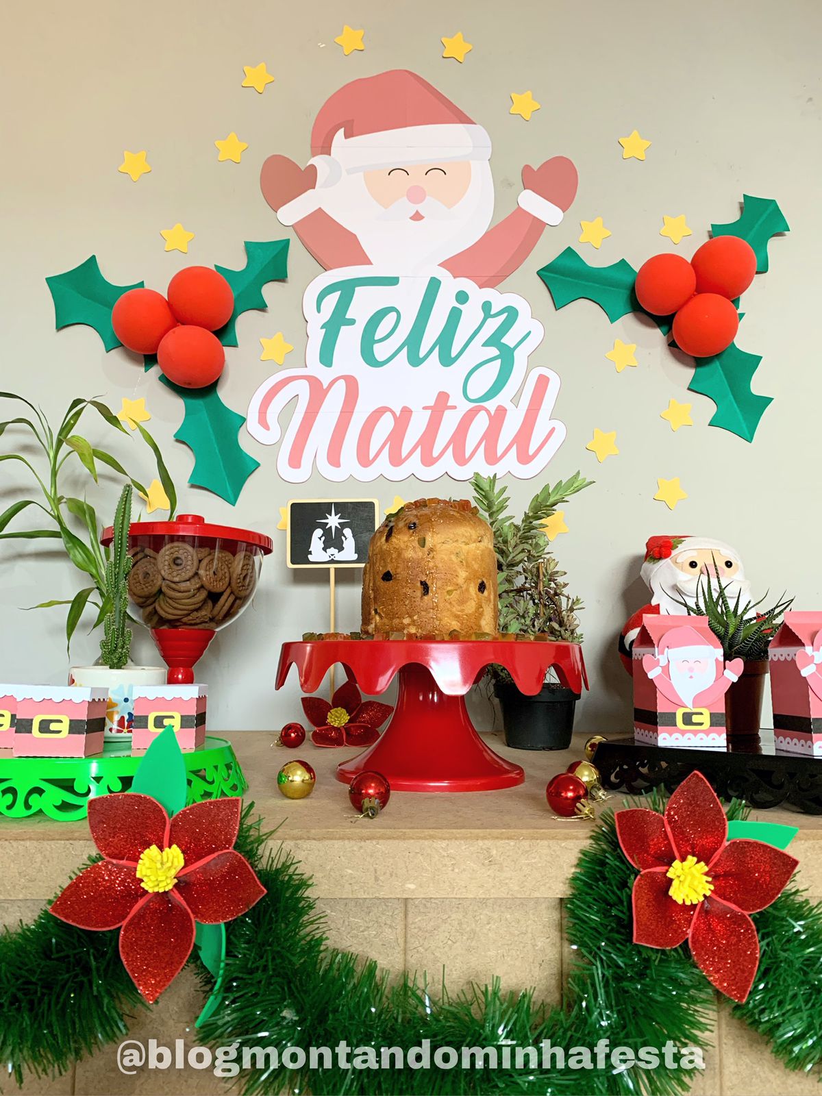 Kit Festa Natal Grátis para Imprimir em Casa