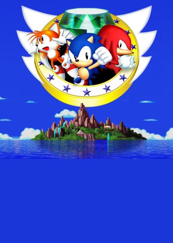 Convite animado SONIC proto para baixsr e editar 