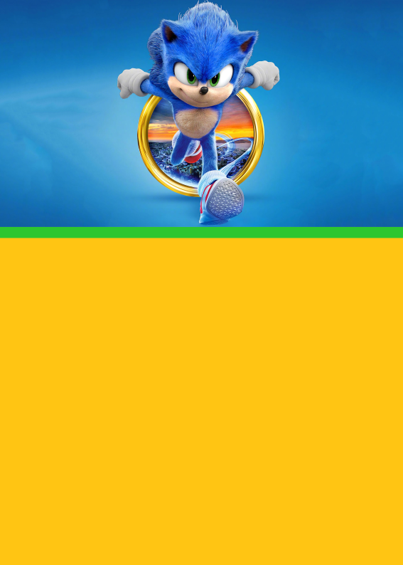 Convite Animado Sonic Grátis 