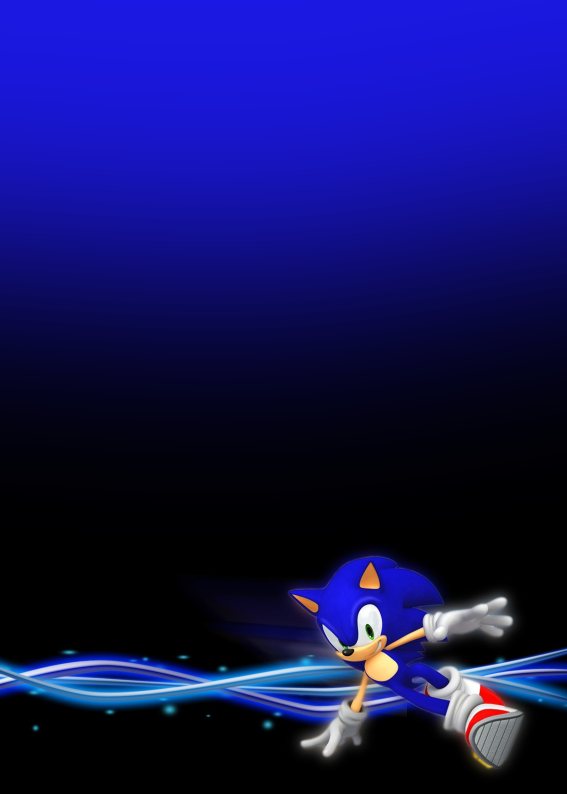 Convite Sonic editavel - Fazendo a Nossa Festa