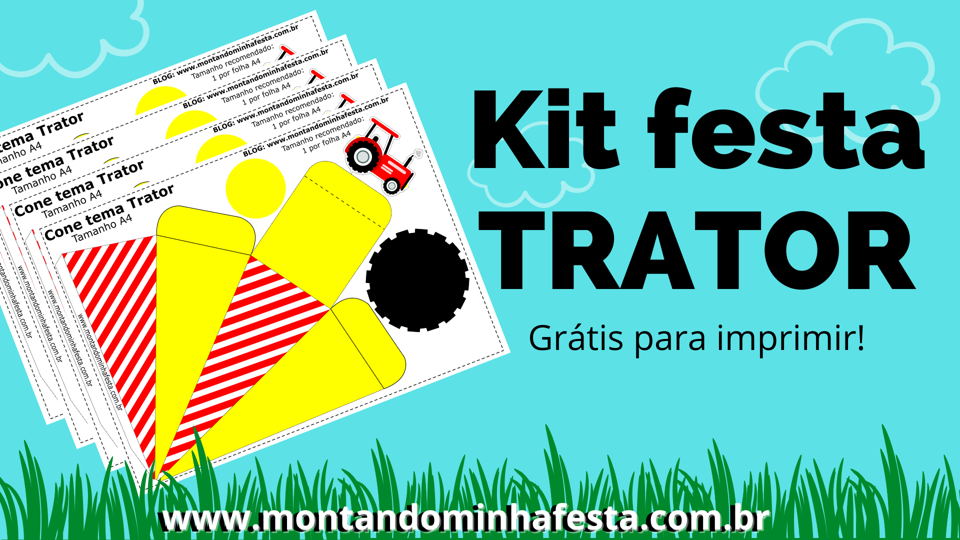 Kit grátis para imprimir Dia dos namorados - Montando Minha Festa