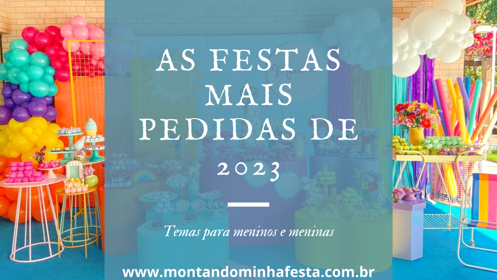 Melhores temas de aniversário para 2023