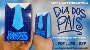 Sacola Dia dos Pais para Imprimir