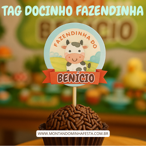 Tooper docinho fazendinha grátis para imprimir