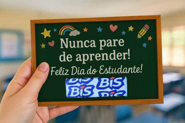 Cartões Editáveis BIS e Prestígio Dia do Estudante – Arquivo Digital no Canva - Imagem 2