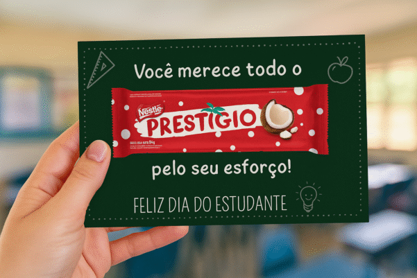 Cartões Editáveis BIS e Prestígio Dia do Estudante – Arquivo Digital no Canva - Imagem 3
